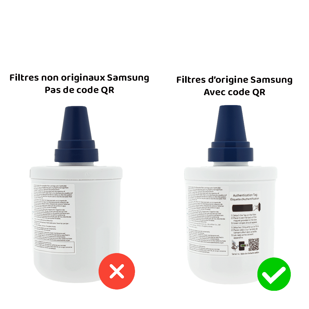 Filtre frigo d'origine Samsung HAFIN2/EXP / DA29-00003G