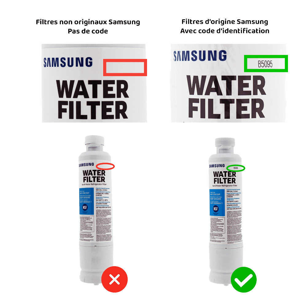 Filtre frigo d'origine Samsung HAF-CIN/EXP / DA29-00020B