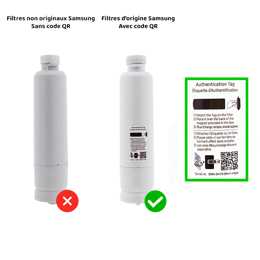 Filtre frigo d'origine Samsung HAF-CIN/EXP / DA29-00020B