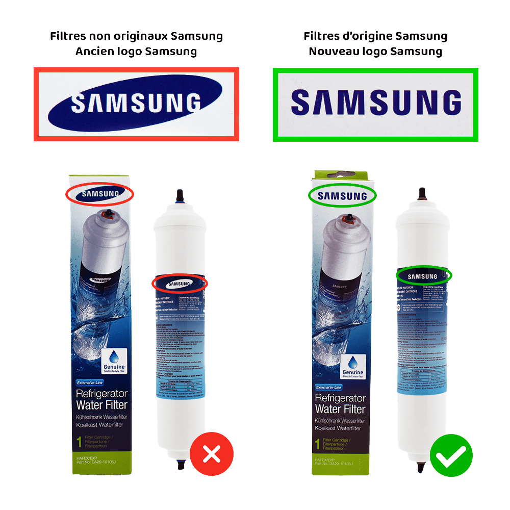 Filtre frigo d'origine Samsung HAFEX/EXP / DA29-10105J