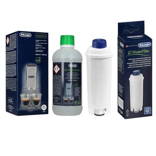Delonghi Kit d'entretien - cartouche filtrante DLSC002 + 500ml détartant DLSC500