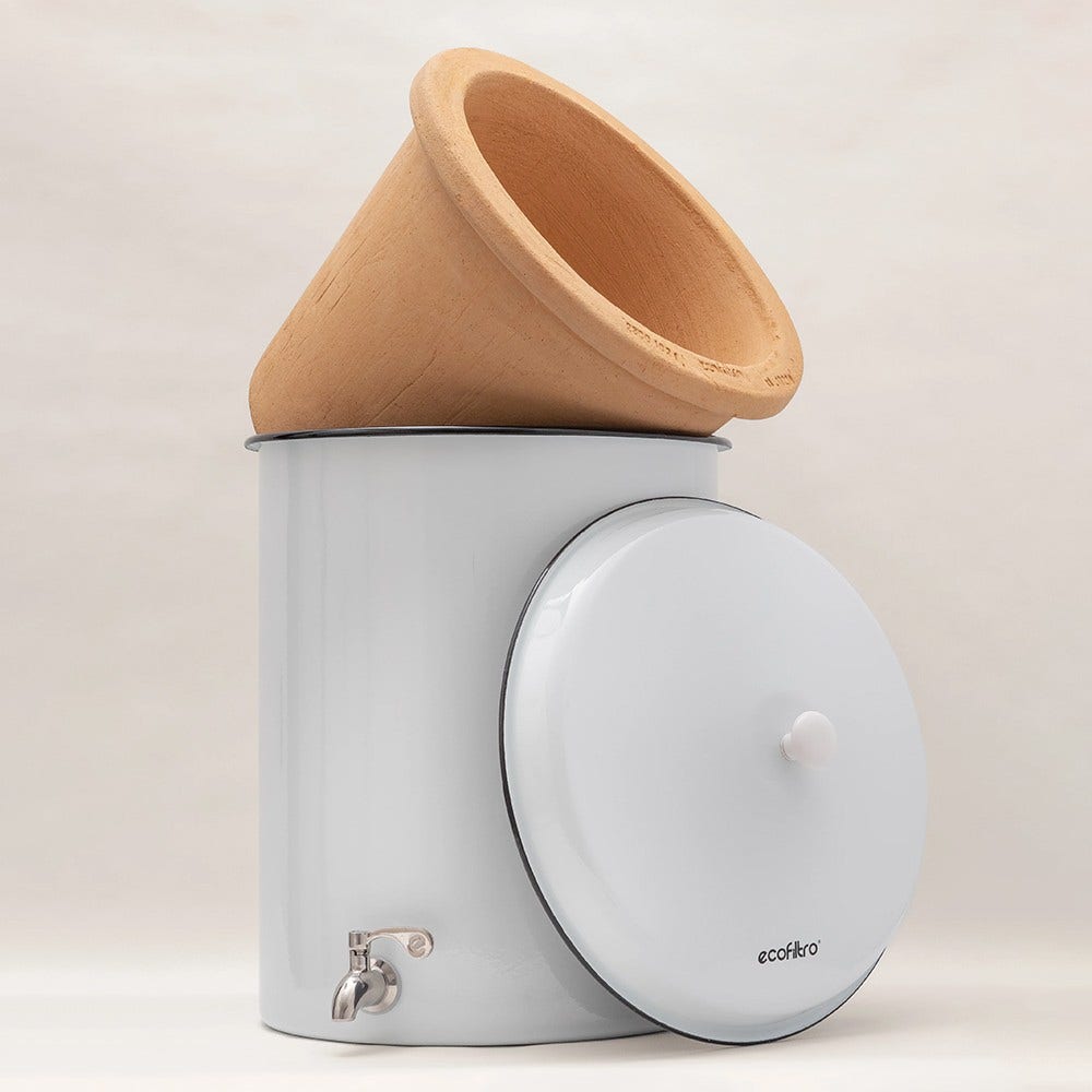 Filtre à eau Ecofiltro blanc – 20 litres (filtre aussi les PFAS)