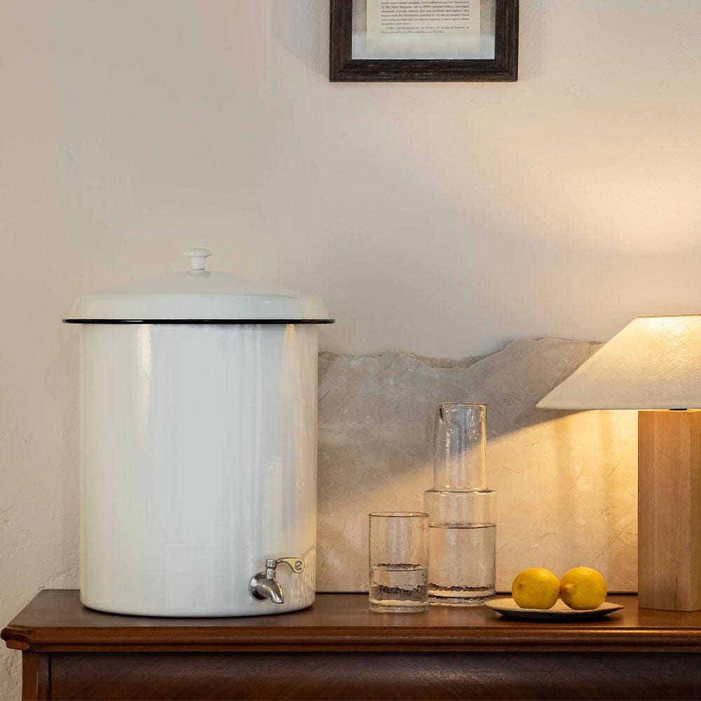 Filtre à eau Ecofiltro blanc – 20 litres (filtre aussi les PFAS)