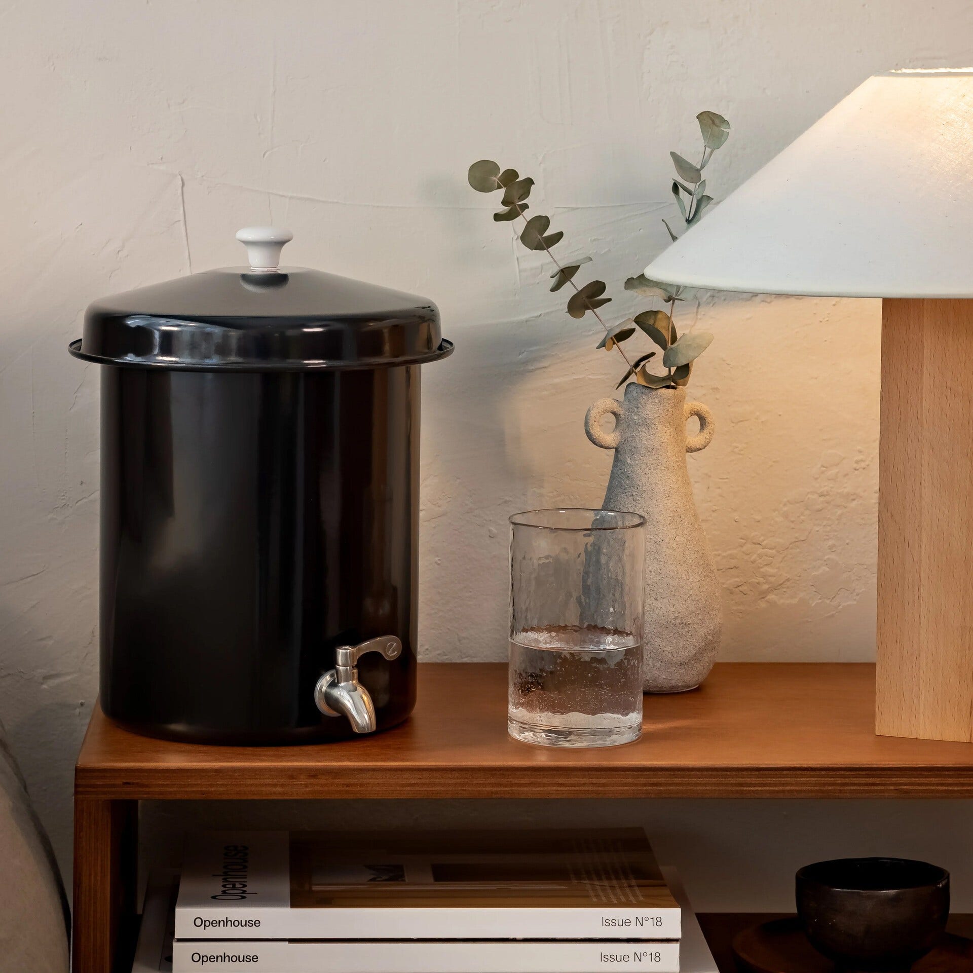 Filtre à eau Ecofiltro noir – 5 litres (filtre aussi PFAS)