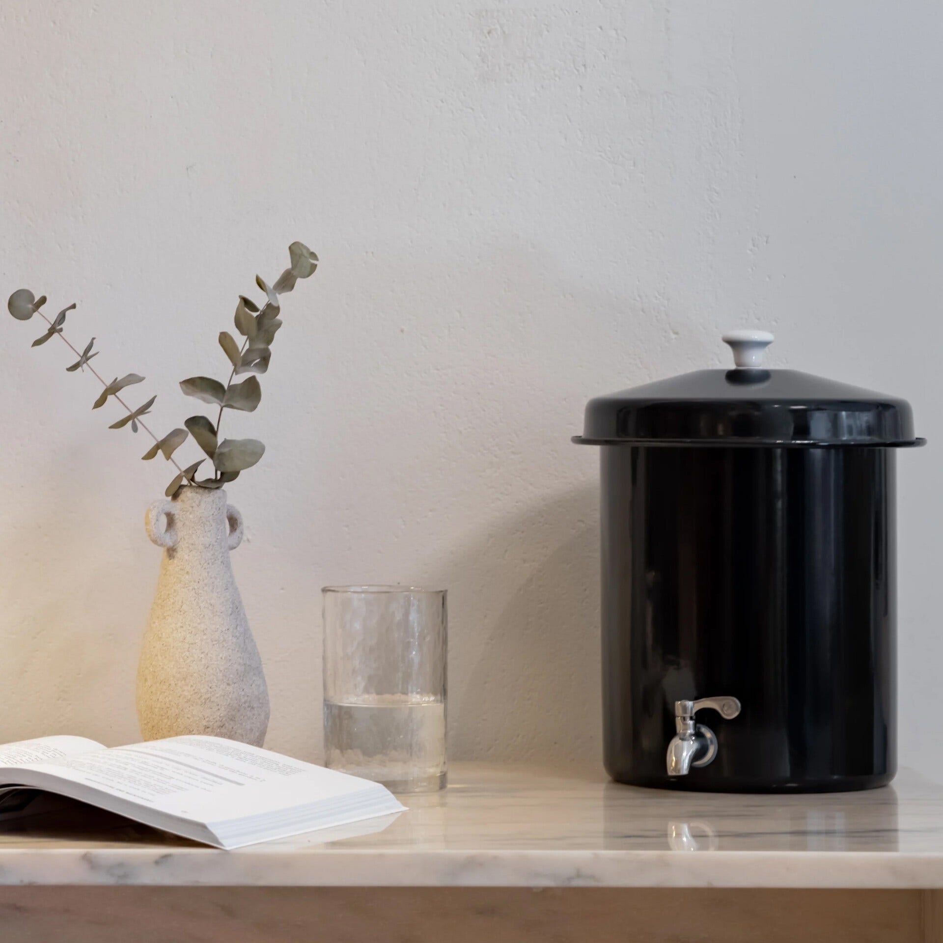 Filtre à eau Ecofiltro noir – 5 litres (filtre aussi PFAS)