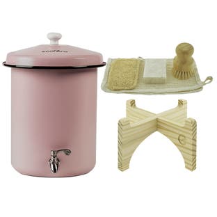 Coffret Ecofiltro 5 litres Rose - Filtre à Eau, Support, Kit d'entretien (filtre les PFAS)
