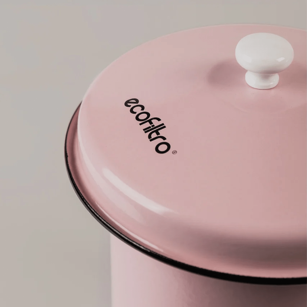 Filtre à eau Ecofiltro rose bébé – 5 litres (filtre aussi les PFAS)