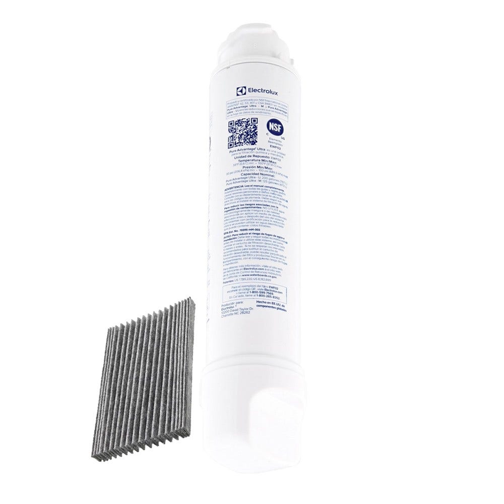 Filtre à eau pour réfrigérateur Electrolux + Filtre à air 