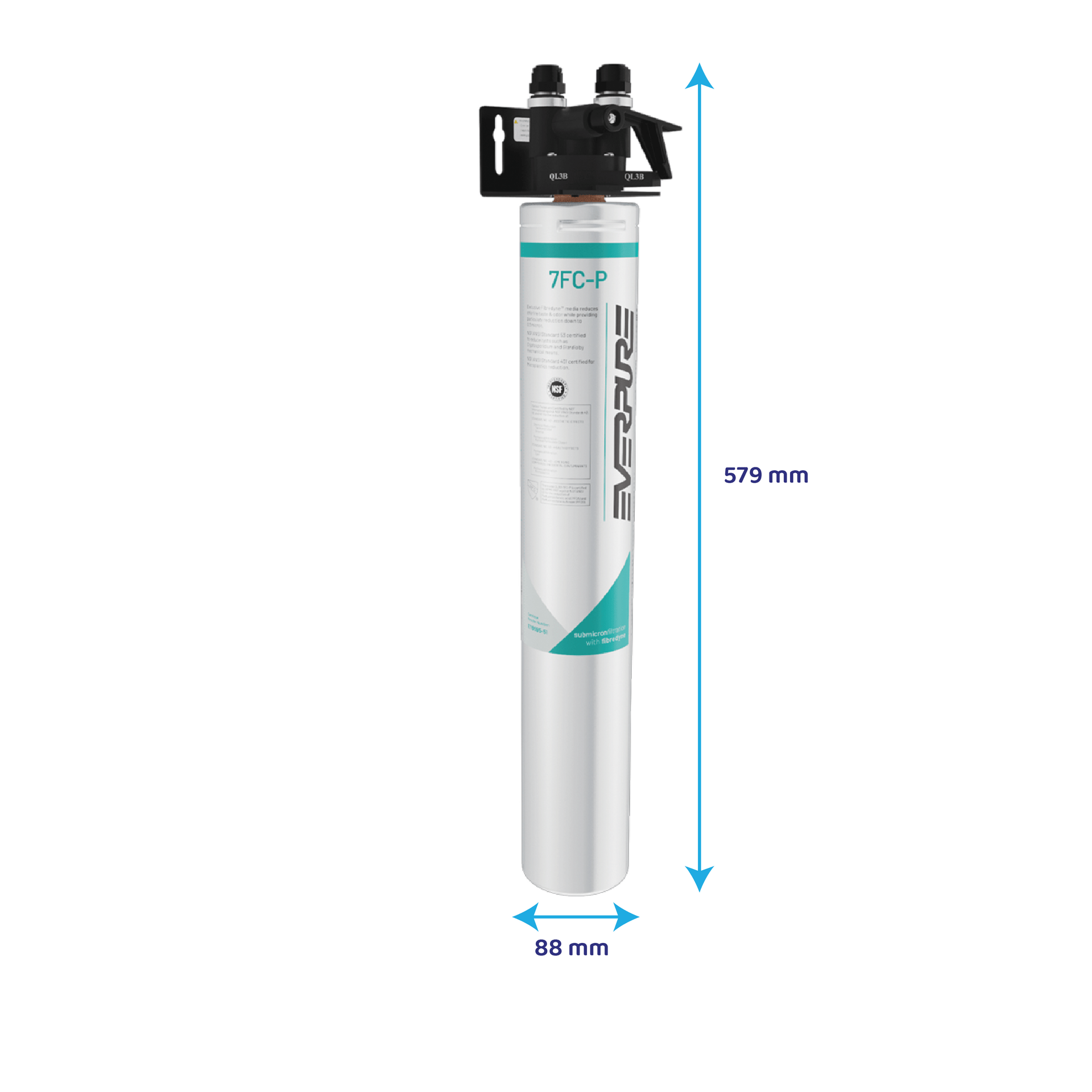 Everpure 7FC-P / EV9298-40 système de filtration - réduit PFAS, microplastiques et chlore