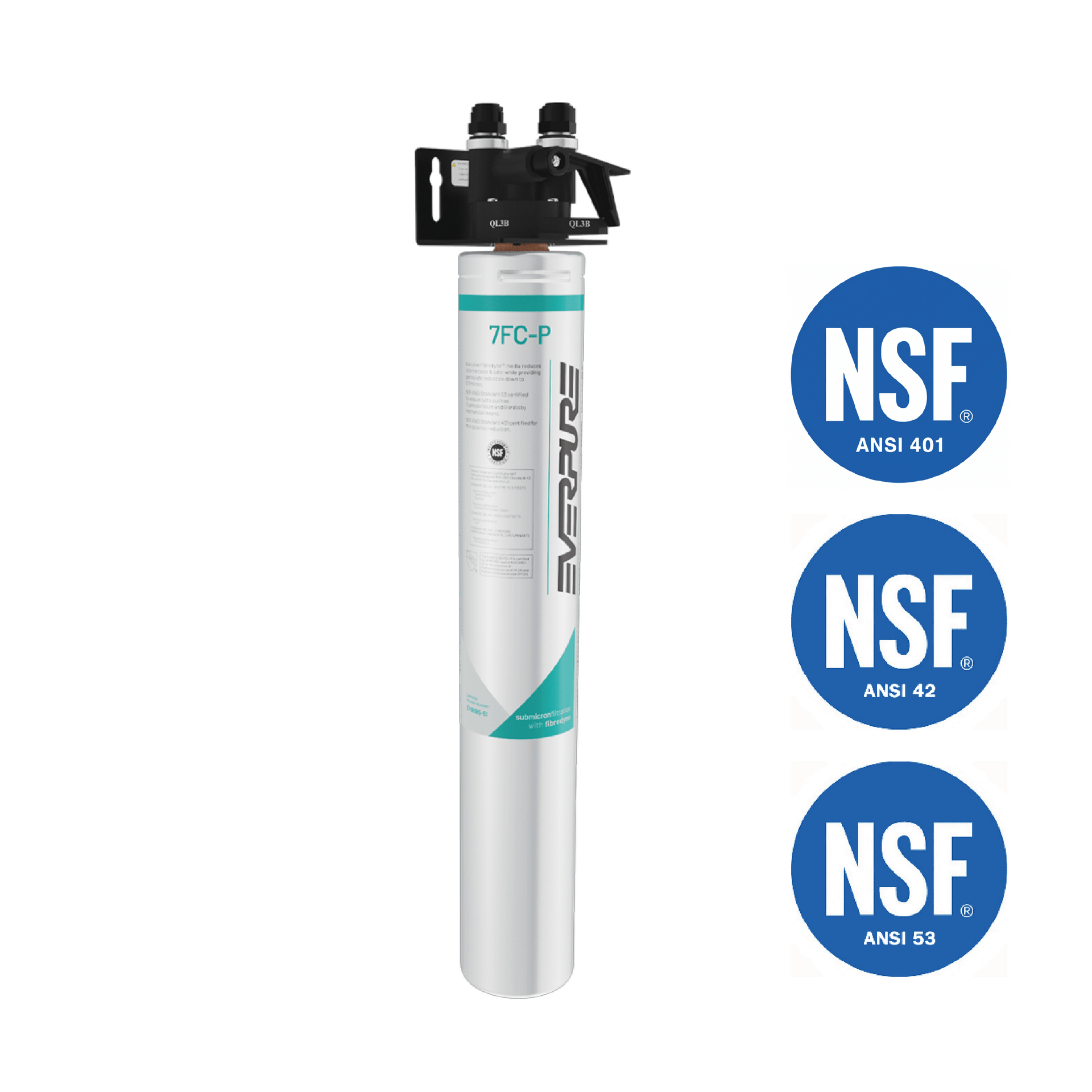 Everpure 7FC-P / EV9298-40 système de filtration - réduit PFAS, microplastiques et chlore