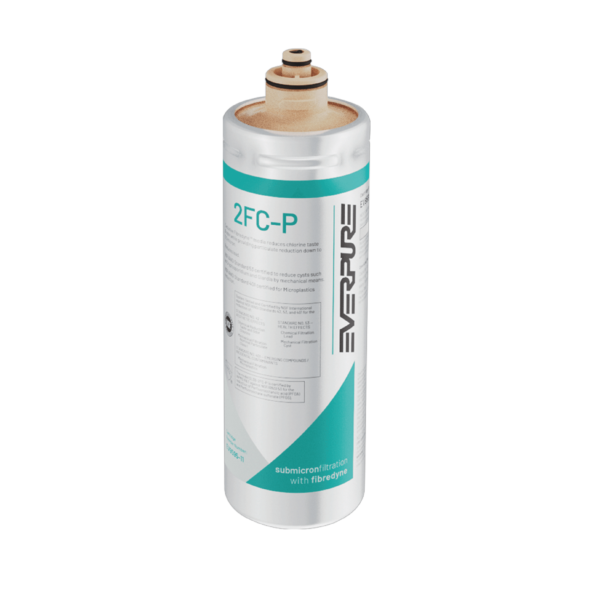 Everpure 2FC-P / EV9595-11 cartouche, réduit PFAS, microplastiques et chlore