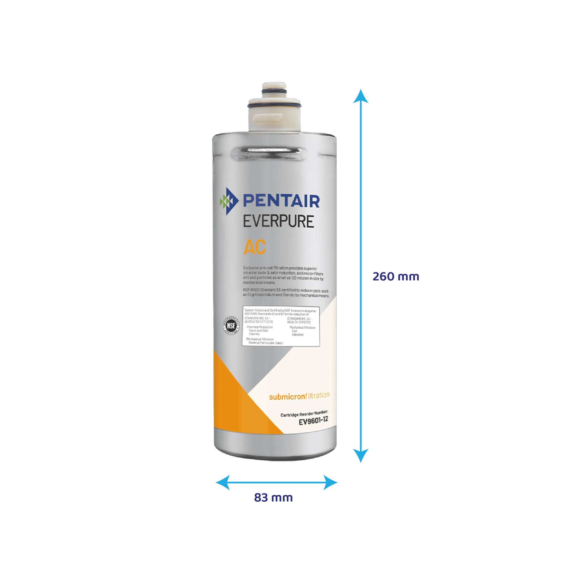 Cartouche filtrante Everpure AC / EV960112 / EV9601-12