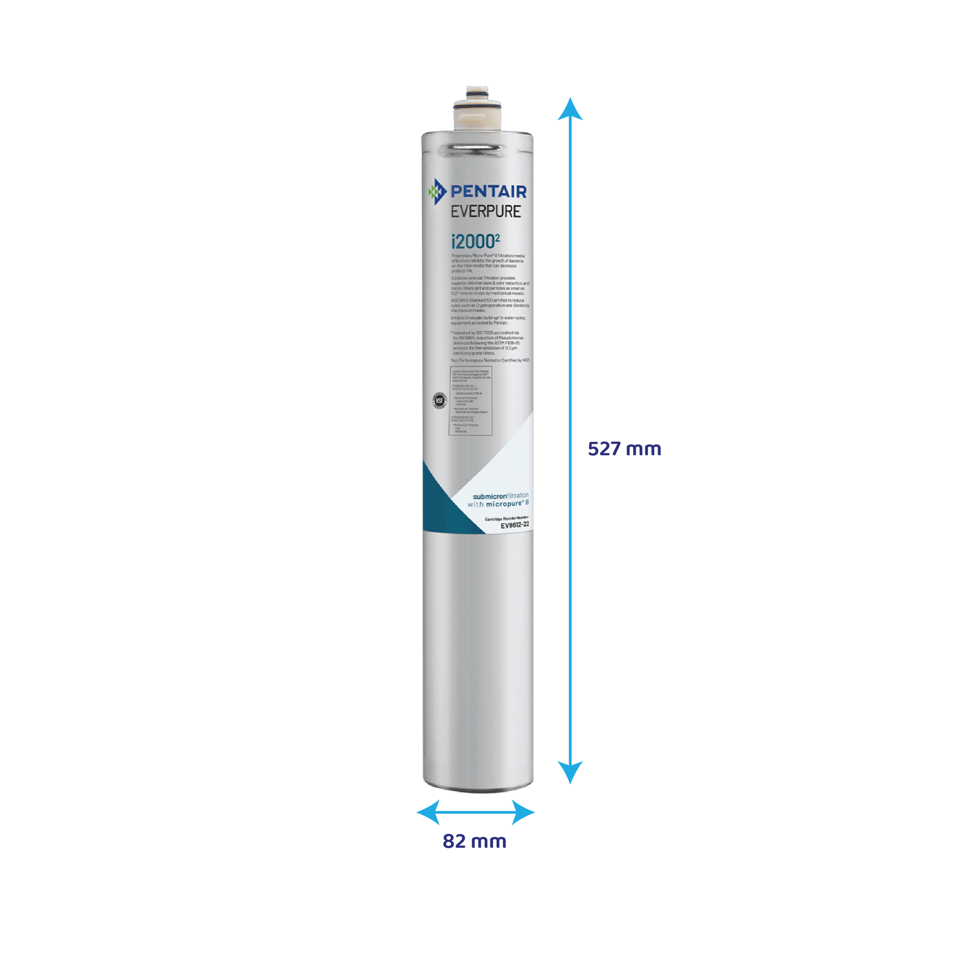 Cartouche filtrante Everpure i2000² / EV961222/ EV9612-22