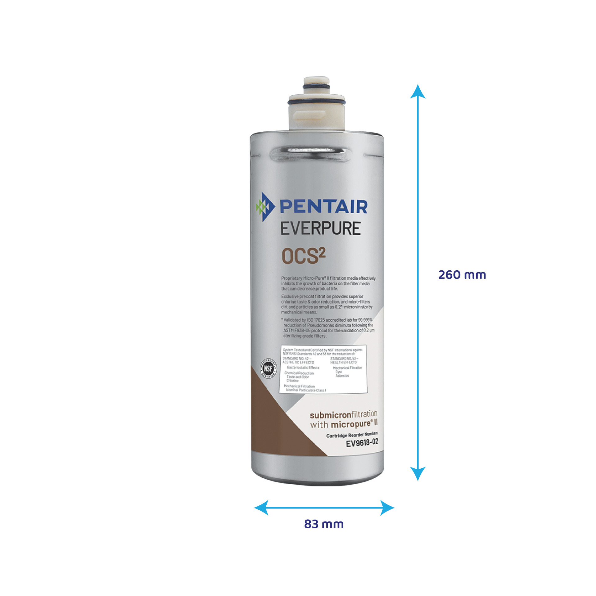 Cartouche filtrante Everpure OCS² / EV961802 / EV9618-02