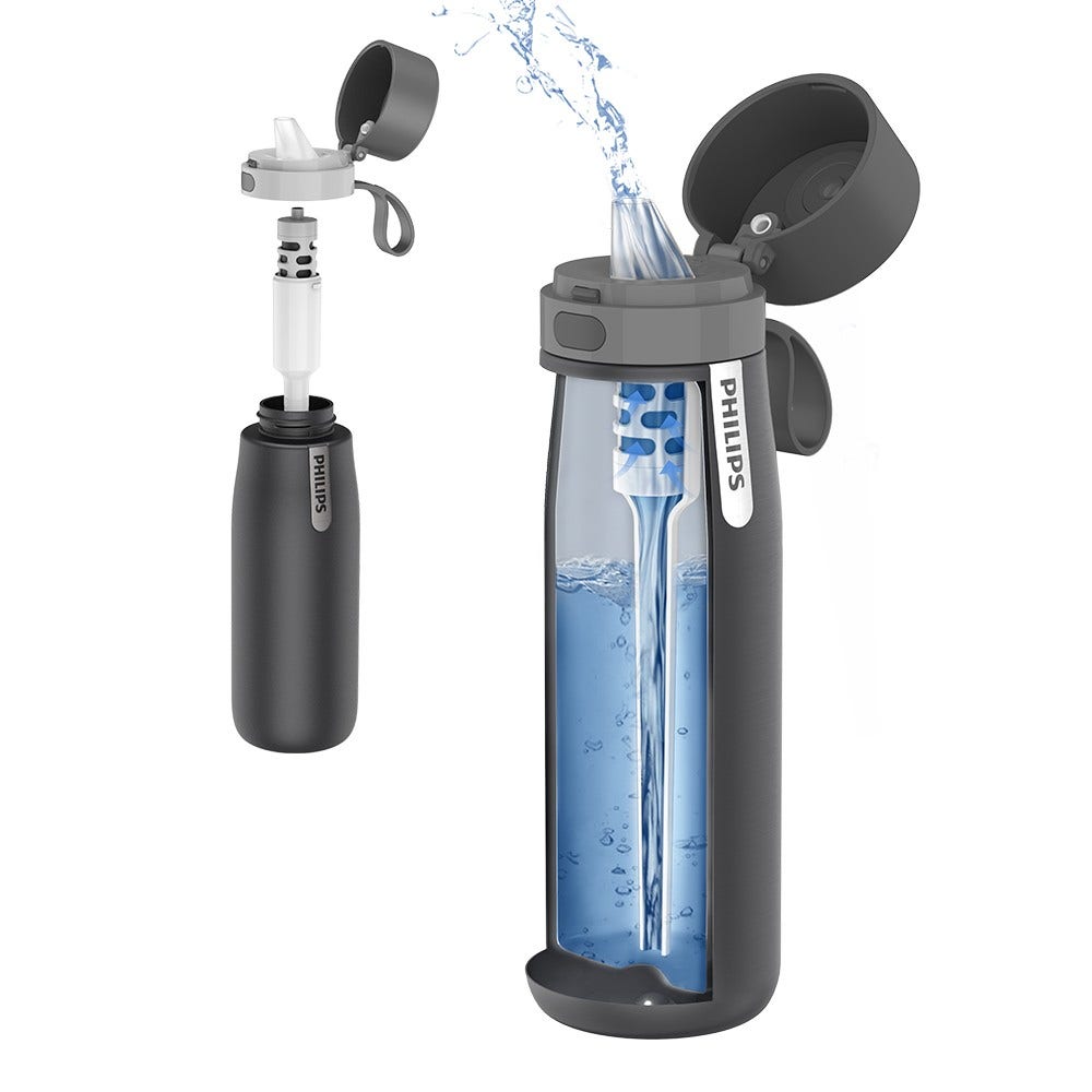  Gourde Philips GoZero Daily Isotherme (550 ml) Gris AWP2771GRR