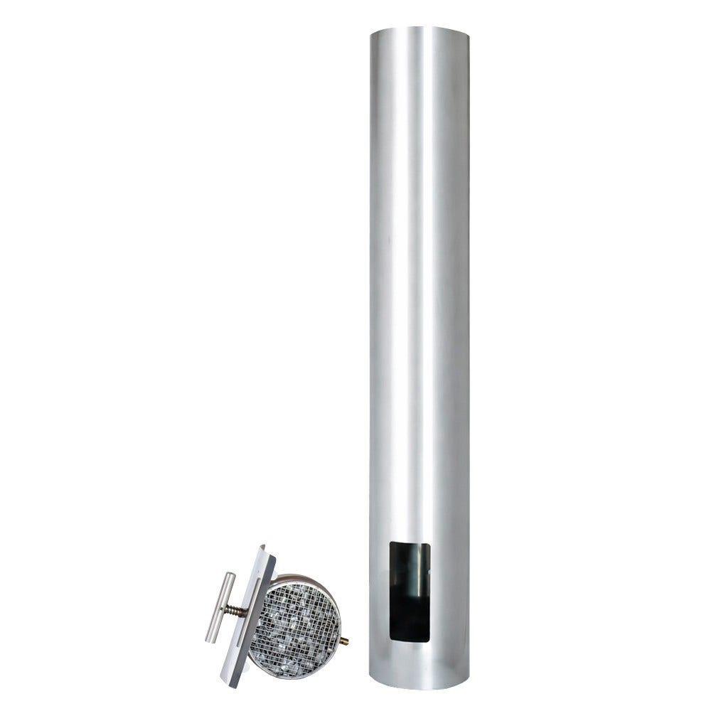 Filtre à fumée de bois ABCAT® Ø150x1000mm Acier inoxydable