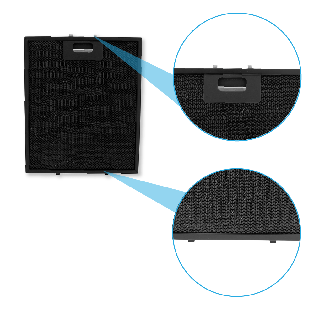 Filtre métallique Pelgrim 300x253mm HF1001 (3 pcs.)