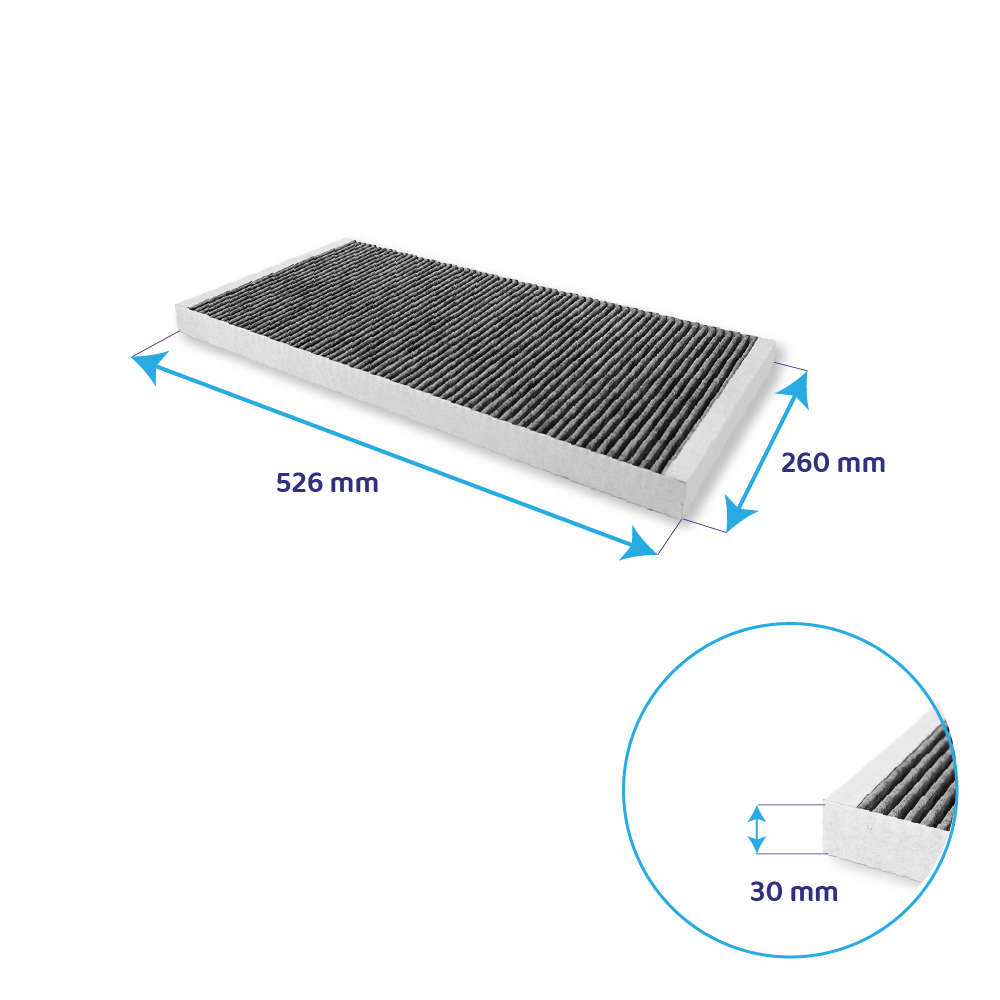 Filtre à Particules Fines ATAG HF3010