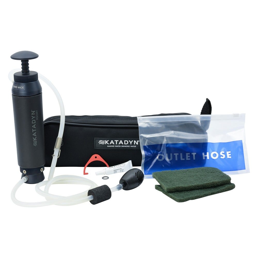 Kit de survie Filtration d'eau Expert 5en1 - BRITA, KATADYN et Allspares