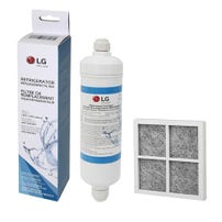 Pack 1x Filtre à eau (ADQ73693901) + 1x Filtre à air (LT120F) pour LG frigo