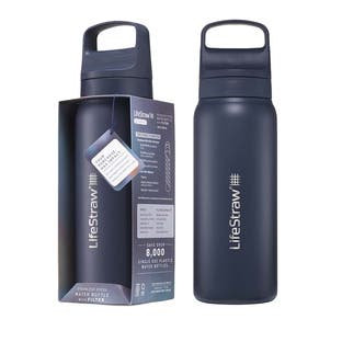 LifeStraw Go 2.0 Series Bouteille isotherme en acier inoxydable Bleu océan (700 ml)