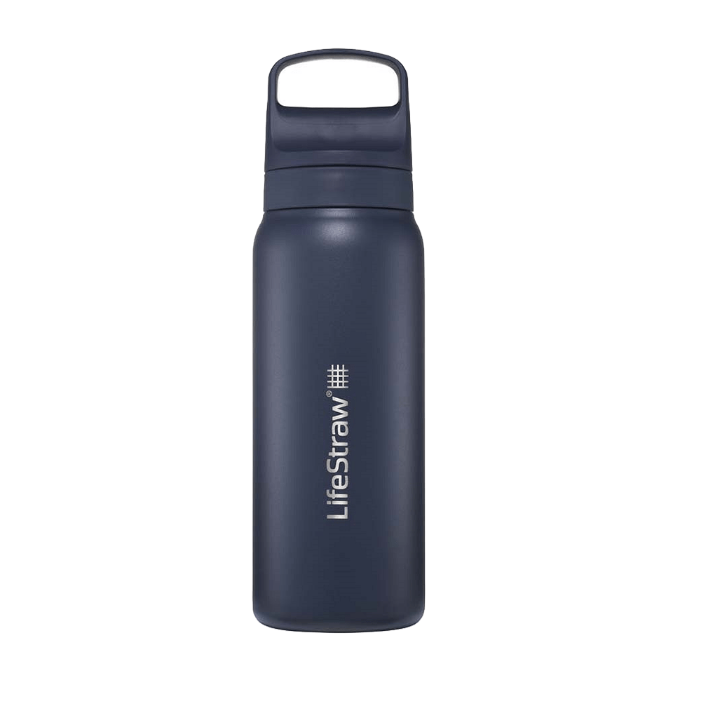 LifeStraw Go 2.0 Series Bouteille isotherme en acier inoxydable Bleu océan (700 ml)