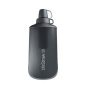 LifeStraw Peak Series Gourde Souple Pliable 1l Gris Montagne Foncé