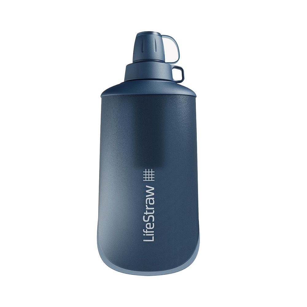 LifeStraw Peak Series Gourde Souple Pliable 1l Mountain Blue