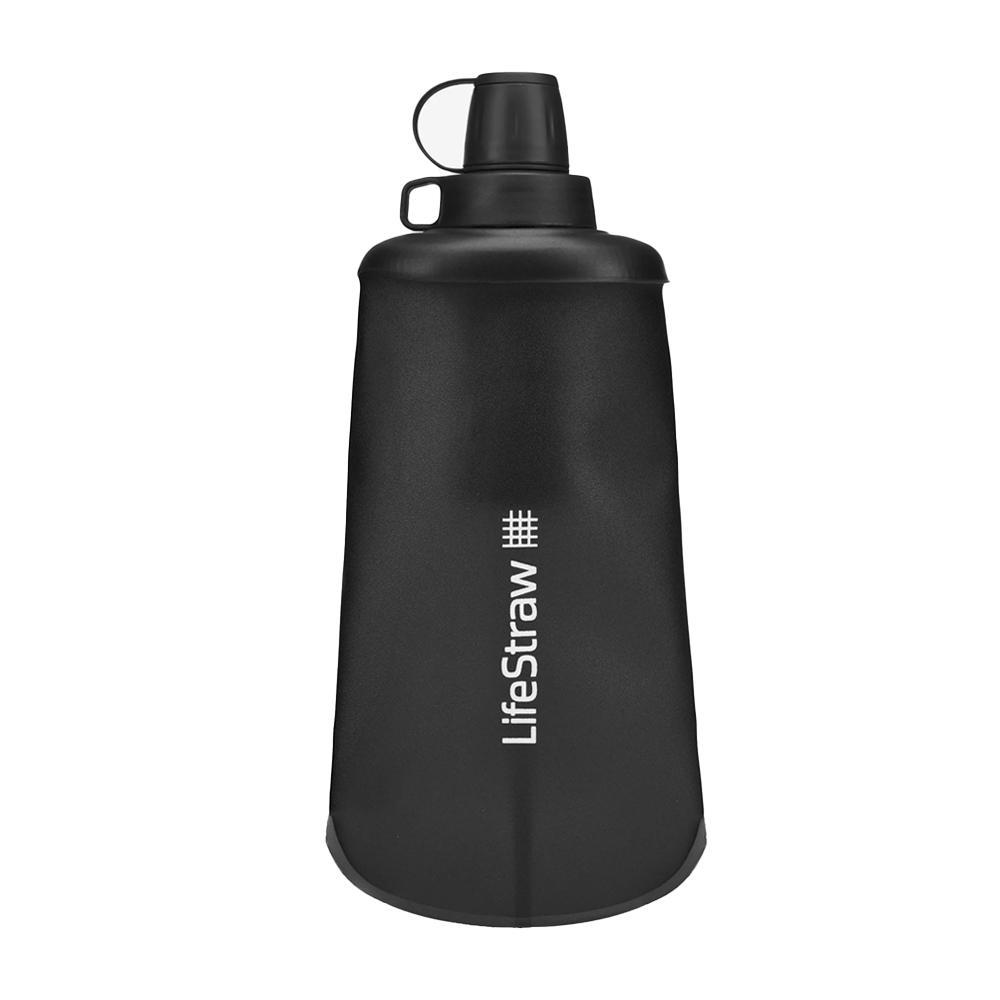 LifeStraw Peak Series Gourde Souple Pliable 650ml Dark Mountain Gray
