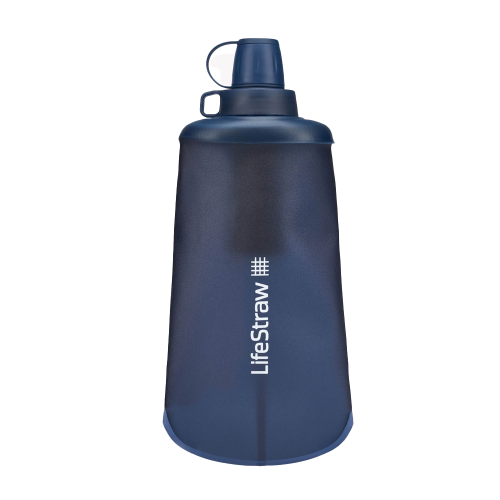 LifeStraw Peak Series Gourde Souple Pliable 650ml Mountain Blue