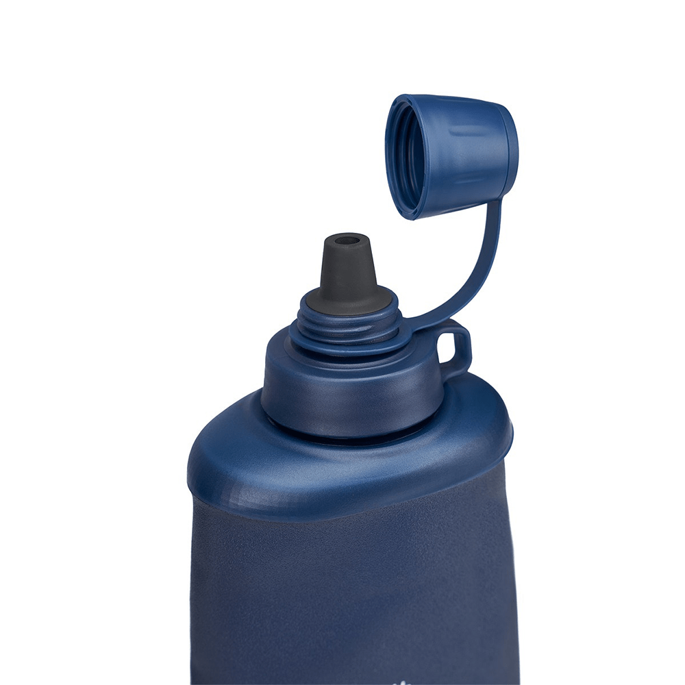 LifeStraw Peak Series Gourde Souple Pliable 650ml Bleu Montagne