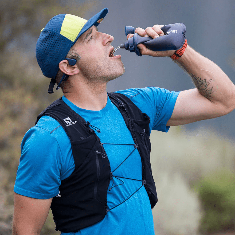 LifeStraw Peak Series Gourde Souple Pliable 650ml Bleu Montagne