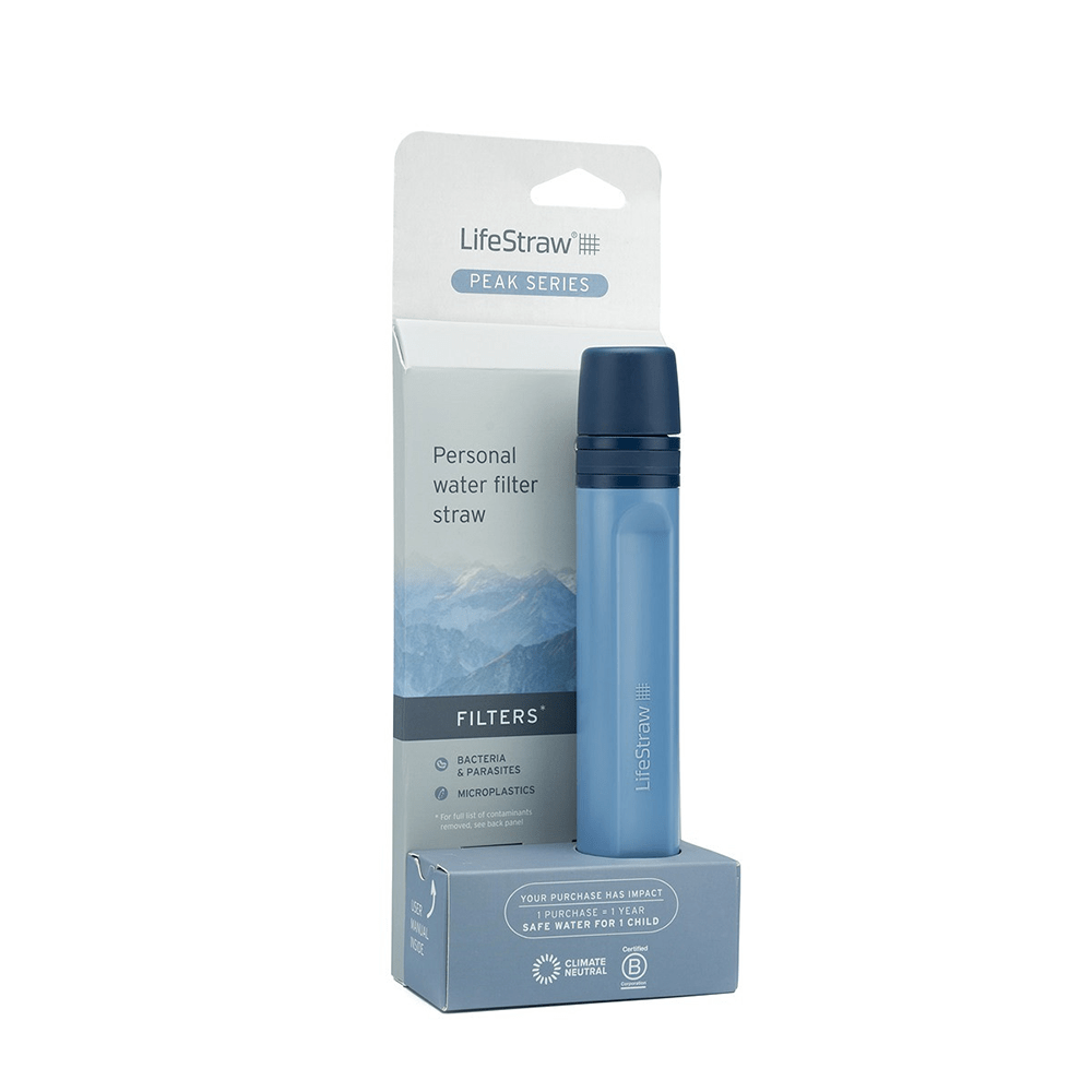 Paille Filtrante LifeStraw Peak Series Bleu Montagne