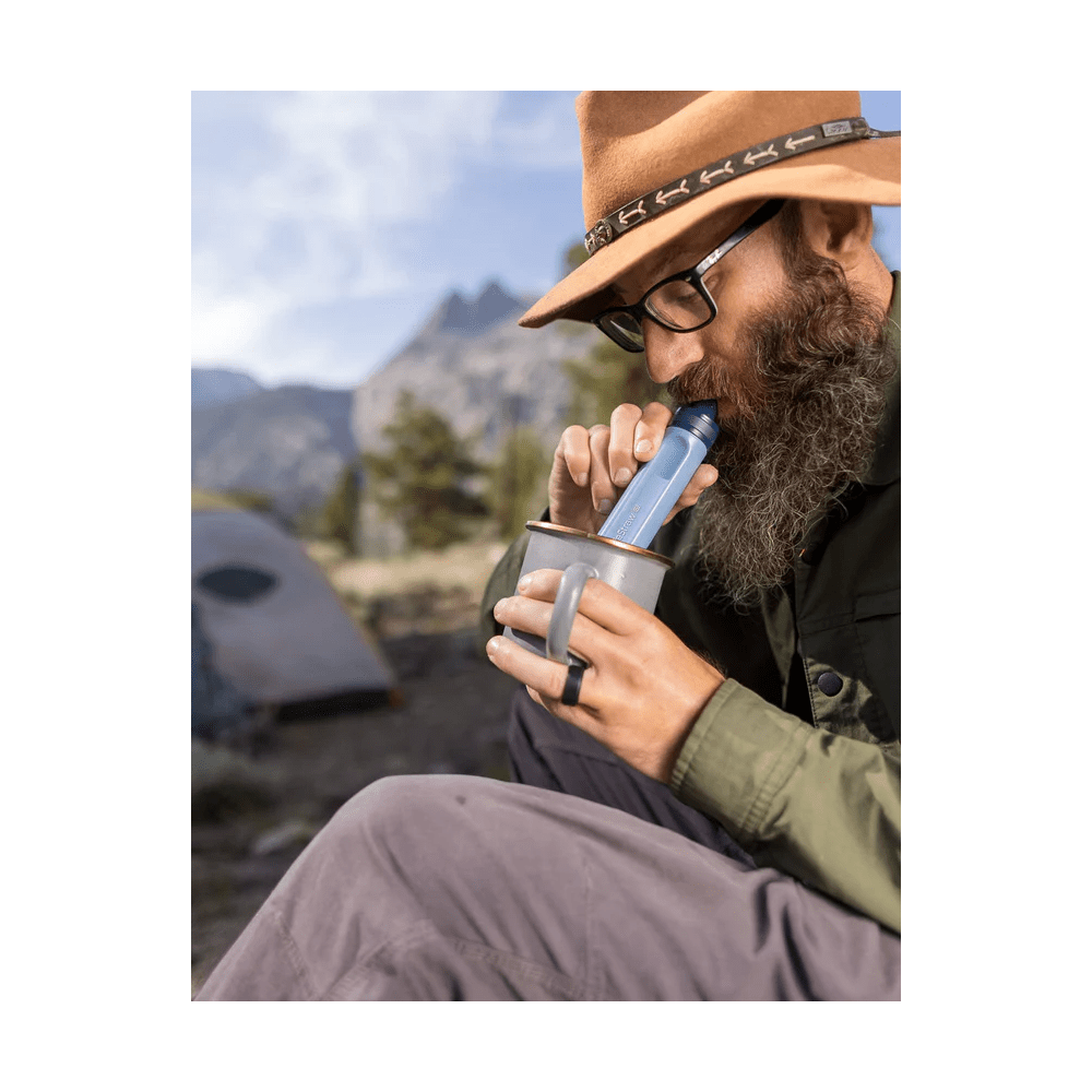 Paille Filtrante LifeStraw Peak Series Bleu Montagne