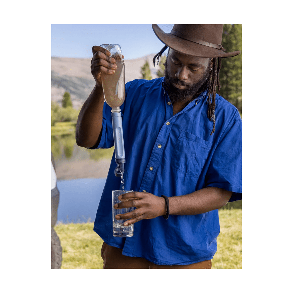 Paille Filtrante LifeStraw Peak Series Bleu Montagne
