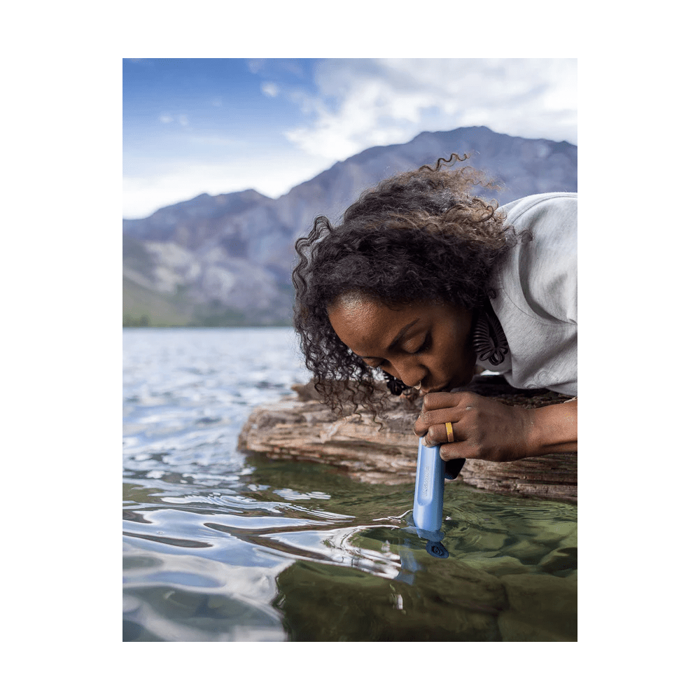 Paille Filtrante LifeStraw Peak Series Bleu Montagne