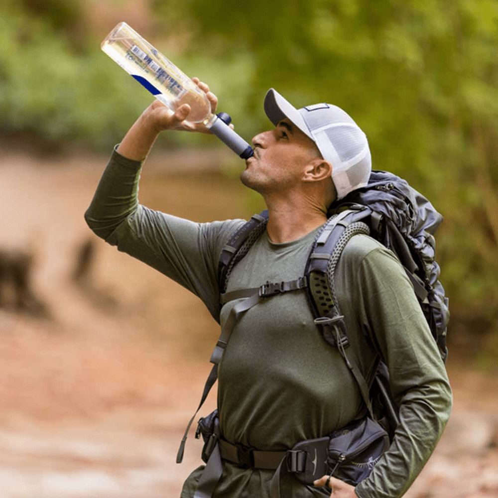 LifeStraw Peak Series Solo Filtre à Eau Bleu Montagne
