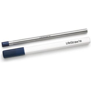 Paille Filtrante en Acier Inoxydable LifeStraw Sip– Bleu Nuit