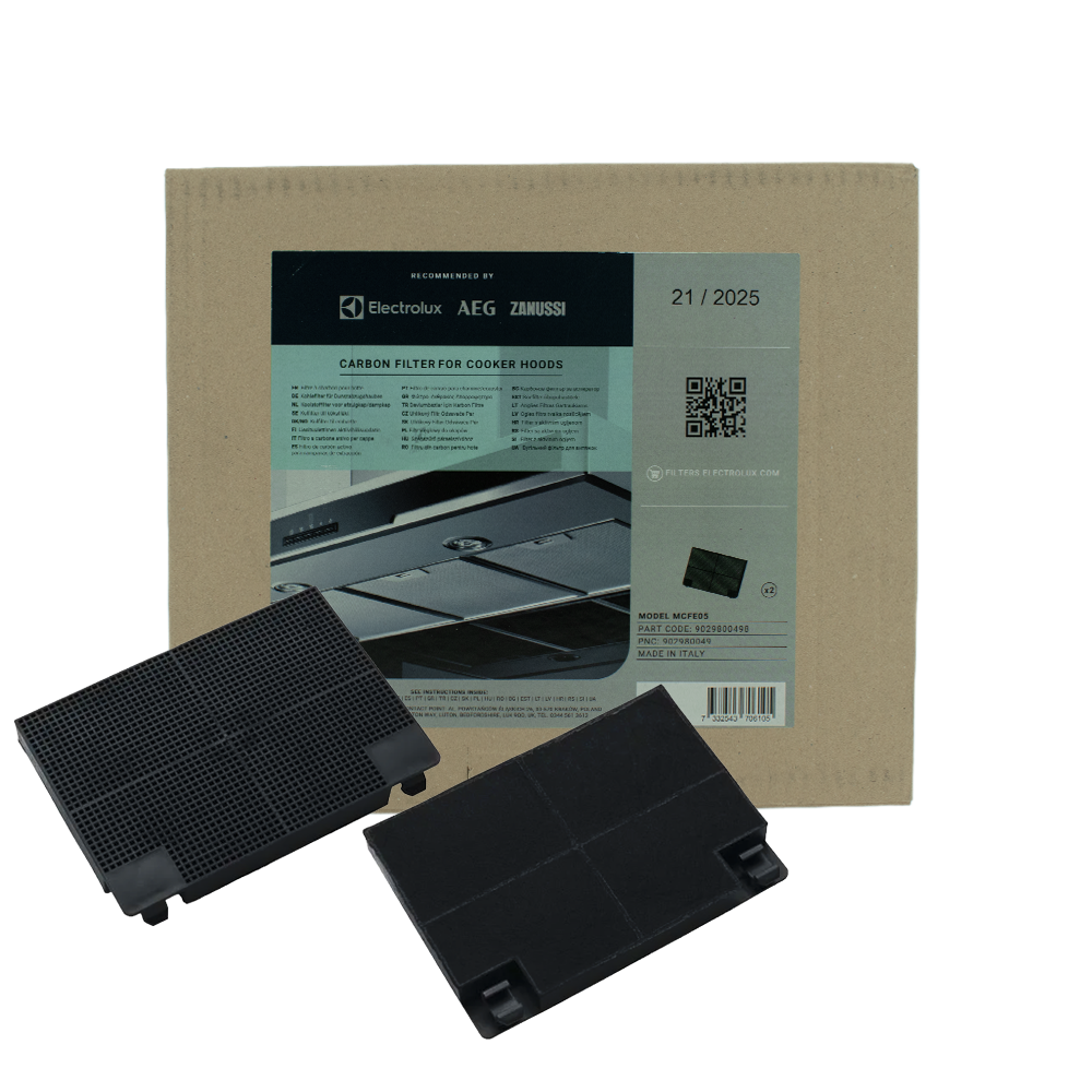 Filtre à charbon (2pcs) d'origine Seppelfricke MCFE05 / 9029800498