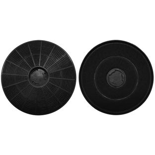Filtre à charbon (2pcs) compatible avec MIDEA MKF130 pour MH60S2120X_ES