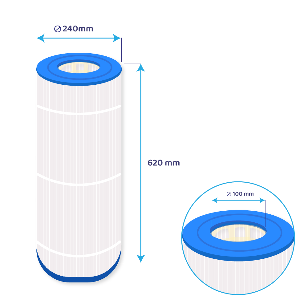 Filtre Hayward StarClear CX1200RE / C1200 EURO pour piscine par Darlly