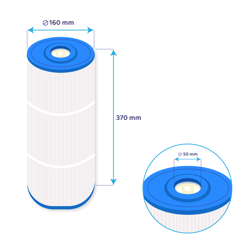 Filtre compatible avec Waterco MultiCyclone Ultra Model