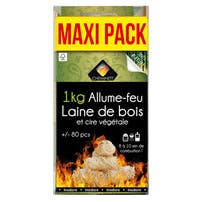 Laine de Bois 1kg Cheminett allume-feu 100% naturel