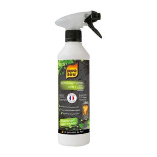 Nettoyant Vitres Ecocert Pyrofeu 500ml 4 en 1 pour poêles / inserts