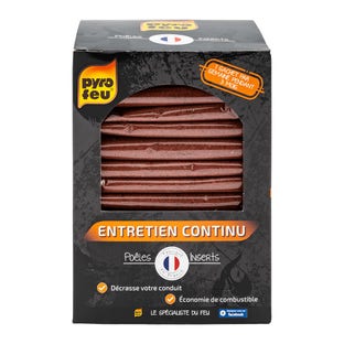 Entretien Continu 14 sachets Pyrofeu pour poêles / inserts