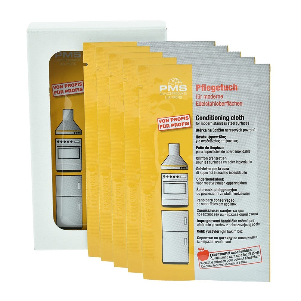 Lingettes pour surfaces en acier inoxydable