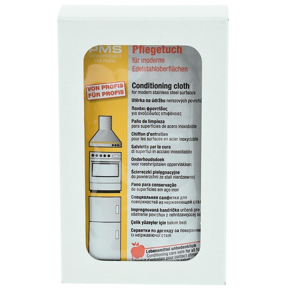 Lingettes pour surfaces en acier inoxydable