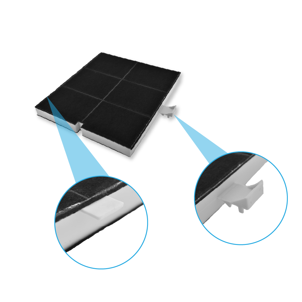 Filtre à charbon 00361047 / DHZ5136 / Z5117X1 / LZ52050 par AllSpares