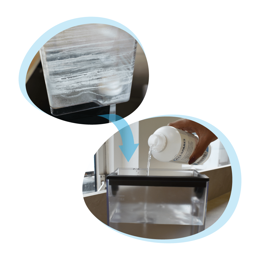 Détartrant liquide (500ml pour 4 mois) ATAG 321634 / 88022464 pour machine à café par AllSpares