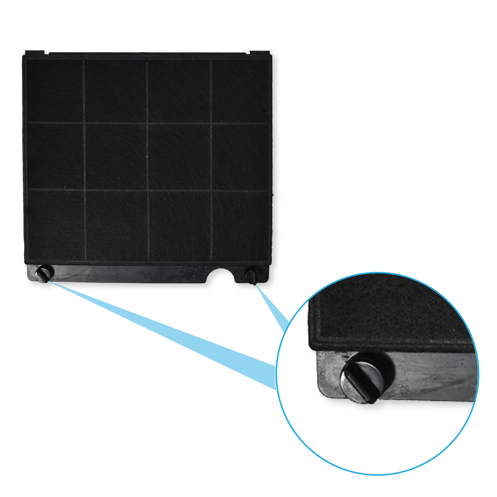 Filtre à charbon compatible avec Proline BOX602SS / BOX603SS / BOX903SS